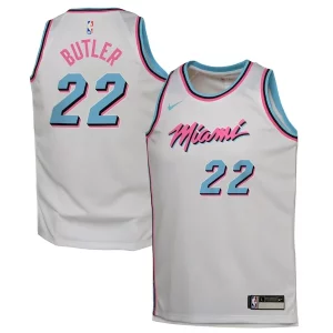 Atractivo Exquisito Jimmy Butler Miami Heat Nike Youth 2024/25 Swingman Player Jersey City Edition White
