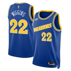 Magnífico Chulo Bonito Andrew Wiggins Golden State Warriors Nike Swingman Jersey Classic Edition Blue