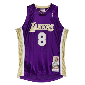Hermoso Chulo Kobe Bryant Los Angeles Lakers Hall of Fame Class of 2020 #8 Authentic Jersey Purple/Gold