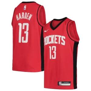 Original Magnífico Resistente James Harden Houston Rockets Nike Youth Team Swingman Jersey Icon Edition Red