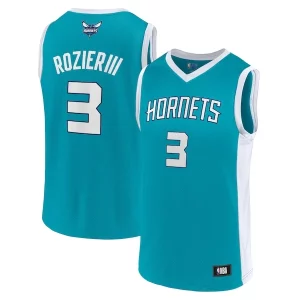 Robusto Único Elegante Men's Terry Rozier Teal Charlotte Hornets Player Jersey
