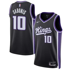 Hermoso Práctico Encantador Domantas Sabonis Sacramento Kings Nike Unisex Swingman Jersey Icon Edition Black