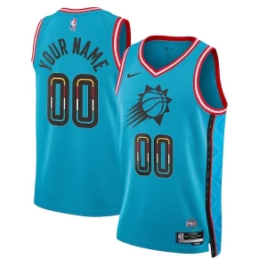 Delicioso Phoenix Suns Nike Unisex 2022/23 Swingman Custom Jersey City Edition Turquoise