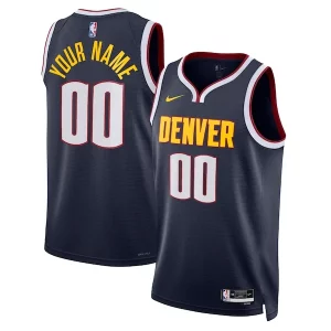 Elegante Genial Estupendo Denver Nuggets Nike Unisex Swingman Custom Jersey Navy Icon Edition