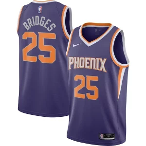 Genial Moderno Robusto Mikal Bridges Phoenix Suns Nike 2020/21 Swingman Player Jersey Icon Edition Purple