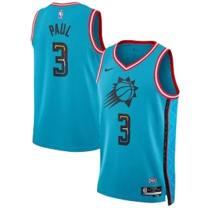 Increíble Fácil de llevar Chris Paul Phoenix Suns Nike Unisex 2022/23 Swingman Jersey City Edition Turquoise