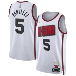 Increíble Ideal Lujoso Fred VanVleet Houston Rockets Nike Unisex 2024/25 Swingman Player Jersey City Edition White
