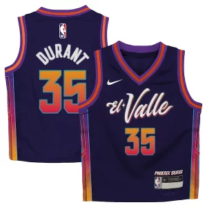 Genial Maravilloso Kevin Durant Phoenix Suns Nike Toddler 2023/24 Swingman Replica Jersey City Edition Purple
