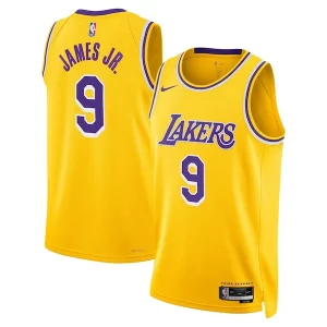 Único Bronny James Los Angeles Lakers Nike Unisex 2024 Offseason Addition Nike Swingman Jersey Gold