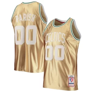 Fácil de llevar Delicioso Robert Parish Boston Celtics 75th Anniversary 1985/86 Hardwood Classics Swingman Jersey Gold