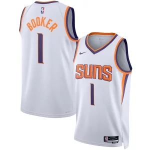 Atractivo Fantástico Versátil Devin Booker Phoenix Suns Nike Unisex Swingman Jersey Association Edition White/Purple