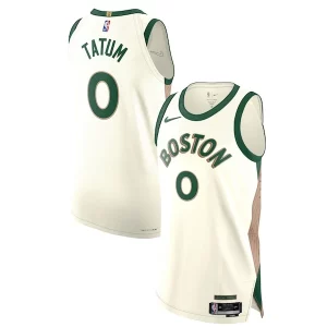 Delicioso Nike Jayson Tatum Boston Celtics Authentic Jersey City Edition White