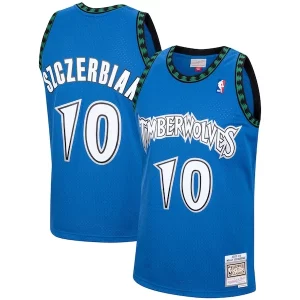 Práctico Wally Szczerbiak Minnesota Timberwolves 2001/02 Hardwood Classics Swingman Jersey Blue