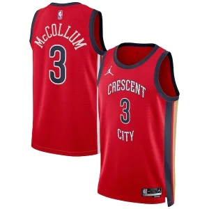 Atractivo Exquisito Sofisticado CJ McCollum New Orleans Pelicans Jordan Brand Unisex Swingman Jersey Statement Edition Red
