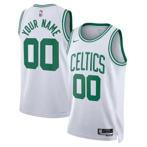 Delicioso Fácil de llevar Boston Celtics Nike Unisex Swingman Custom Jersey White Association Edition
