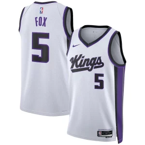 Moderno De'Aaron Fox Sacramento Kings Nike Unisex Swingman Jersey Association Edition White