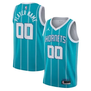 Maravilloso Encantador Robusto Charlotte Hornets Jordan Brand 2020/21 Swingman Custom Jersey Icon Edition Teal