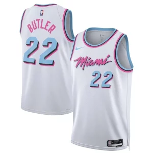 Bonito Clásico Jimmy Butler Miami Heat Nike Unisex 2024/25 Swingman Player Jersey City Edition White