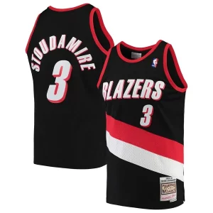 Sofisticado Único Damon Stoudamire Portland Trail Blazers 1999/00 Hardwood Classics Swingman Jersey Black