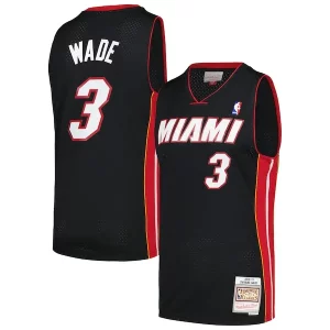 Sofisticado Moderno Elegante Dwyane Wade Miami Heat 2012/13 Hardwood Classics Swingman Jersey Black