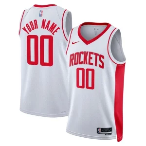 Increíble Maravilloso Estupendo Houston Rockets Nike Unisex Swingman Custom Jersey White Association Edition