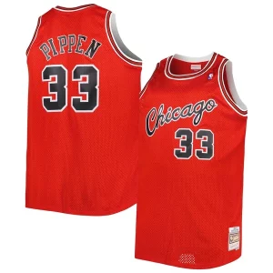 Lujoso Scottie Pippen Chicago Bulls Big & Tall Hardwood Classics 2003/04 Swingman Jersey Red