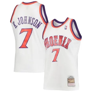 Elegante Comodo Bonito Kevin Johnson Phoenix Suns 1988/89 Hardwood Classics Swingman Jersey White