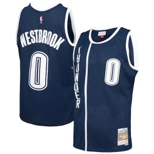 Fantástico Russell Westbrook Oklahoma City Thunder 2015/16 Swingman Jersey Blue
