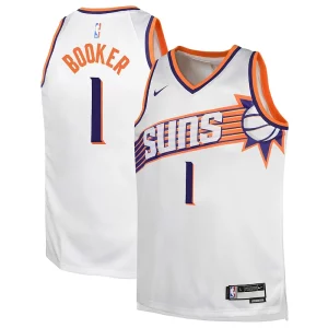 Atractivo Devin Booker Phoenix Suns Nike Youth Swingman Jersey Association Edition White