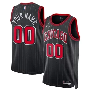Lujoso Chicago Bulls Jordan Brand Unisex 2022/23 Swingman Custom Jersey Statement Edition Black