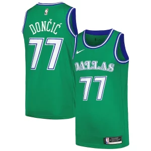 Fácil de llevar Encantador Luka Dončić Dallas Mavericks Nike Swingman Player Jersey Classic Edition Green