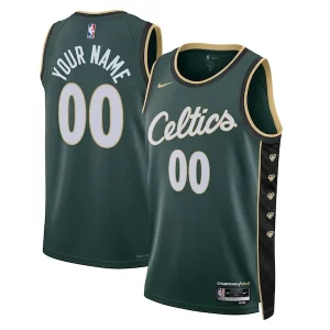 Elegante Encantador Maravilloso Boston Celtics Nike Unisex 2022/23 Swingman Custom Jersey City Edition Kelly Green
