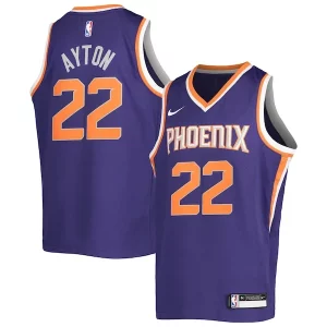 Fácil de llevar Encantador Deandre Ayton Phoenix Suns Nike Youth Swingman Jersey Icon Edition Purple/White