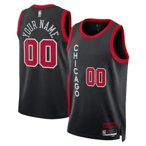 Robusto Increíble Chicago Bulls Nike Unisex 2023/24 Custom Swingman Jersey Black City Edition