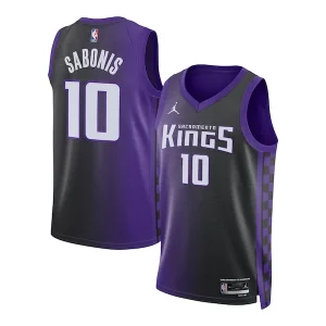 Resistente Hermoso Magnífico Domantas Sabonis Sacramento Kings Jordan Brand Unisex Swingman Jersey Statement Edition Purple