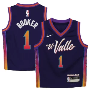Robusto Chulo Devin Booker Phoenix Suns Nike Toddler Swingman Replica Jersey City Edition Purple