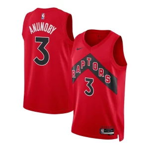 Exquisito Cool Encantador OG Anunoby Toronto Raptors Nike Unisex Swingman Jersey Association Edition Red