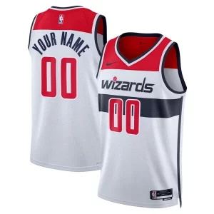 Magnífico Resistente Washington Wizards Nike Unisex Swingman Custom Jersey White Association Edition