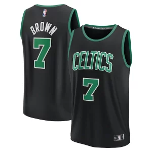 Clásico Genial Hermoso Jaylen Brown Boston Celtics Youth Fast Break Replica Player Jersey Statement Edition Black