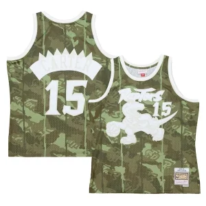 Estupendo Vince Carter Toronto Raptors Hardwood Classics 1998/99 Ghost Green Swingman Jersey Camo