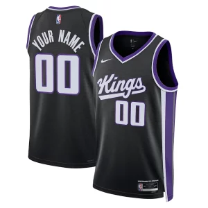 Atractivo Único Sacramento Kings Nike Unisex Swingman Custom Jersey Icon Edition Black
