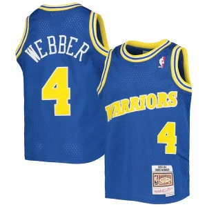 Atractivo Ideal Hermoso Chris Webber Golden State Warriors Youth 1993/94 Hardwood Classics Swingman Jersey Royal