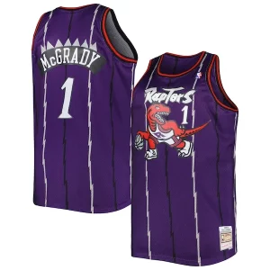 Exquisito Práctico Duradero Tracy McGrady Toronto Raptors Big & Tall Hardwood Classics 1998/99 Swingman Jersey Purple