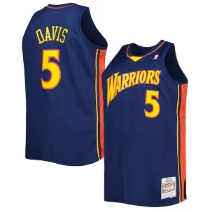 Encantador Ideal Baron Davis Golden State Warriors Big & Tall Hardwood Classics 2006/07 Swingman Jersey Navy