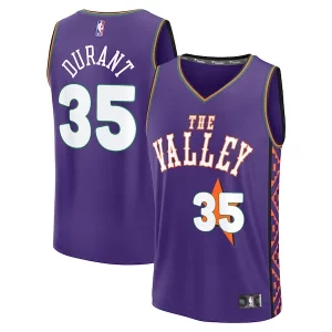 Bonito Lujoso Increíble Kevin Durant Phoenix Suns Youth 2024/25 Fast Break Player Jersey City Edition Purple