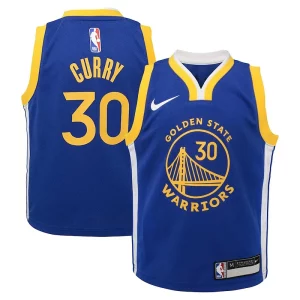 Original Estupendo Stephen Curry Golden State Warriors Nike Preschool Dri FIT Swingman Player Jersey Icon Edition Royal
