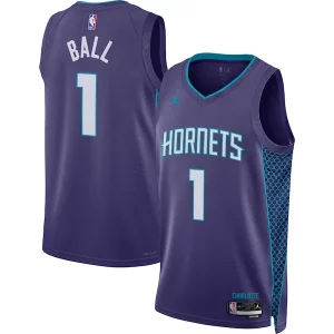 Genial Único Maravilloso LaMelo Ball Charlotte Hornets Jordan Brand Unisex Swingman Jersey Statement Edition Purple