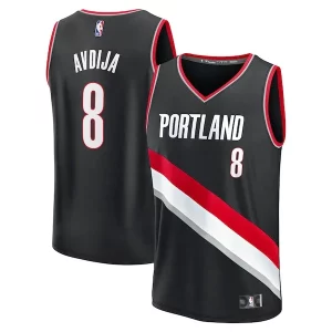 Increíble Deni Avdija Portland Trail Blazers Fast Break Replica Player Jersey Icon Edition Black