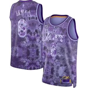 Moderno Original Fantástico LeBron James Los Angeles Lakers Nike Unisex Select Series Swingman Jersey Purple