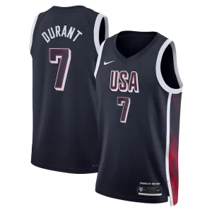 Duradero Kevin Durant USA #7 Nike 2024 Swingman Player Jersey Navy